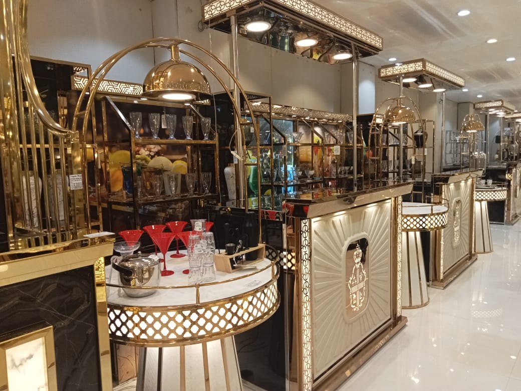 Stainless Steel Wedding Catering Display Counter