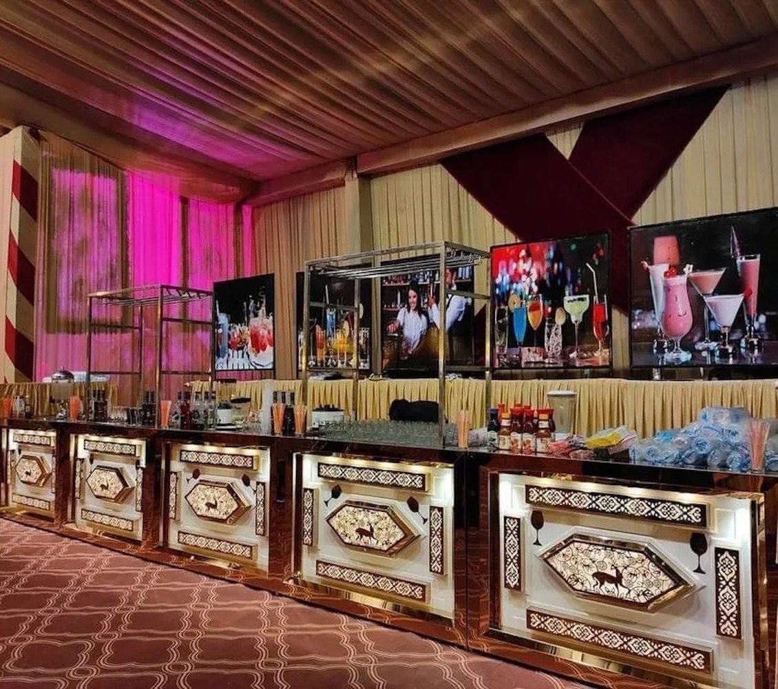 wedding Food Display Counter